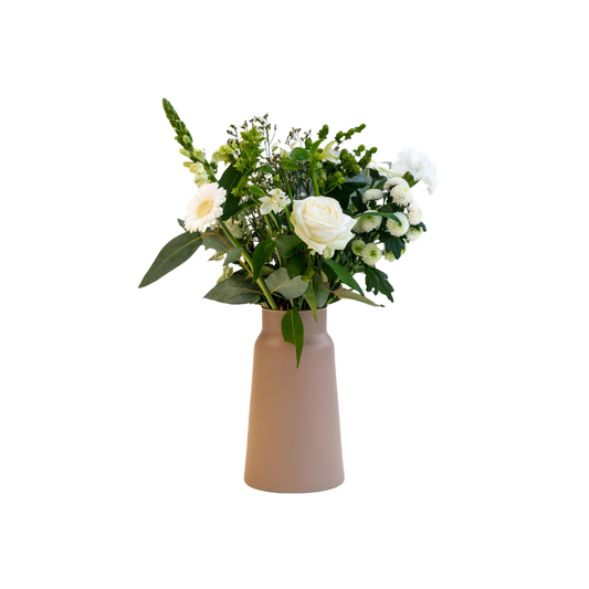 Bouquet Crisp X Vase Sandy